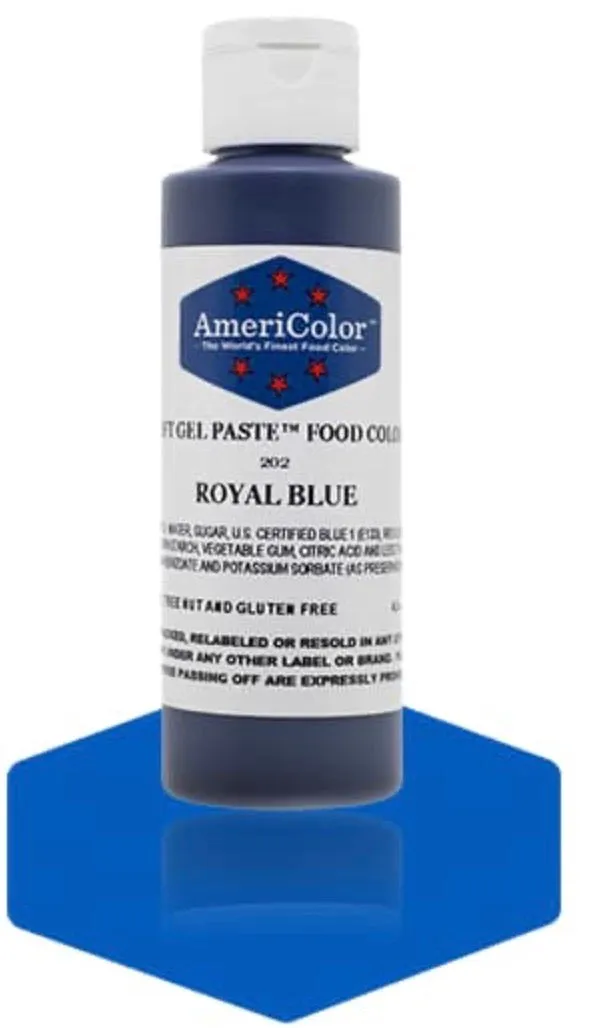 202-Royal Blue Softgel paste food color 4.5oz