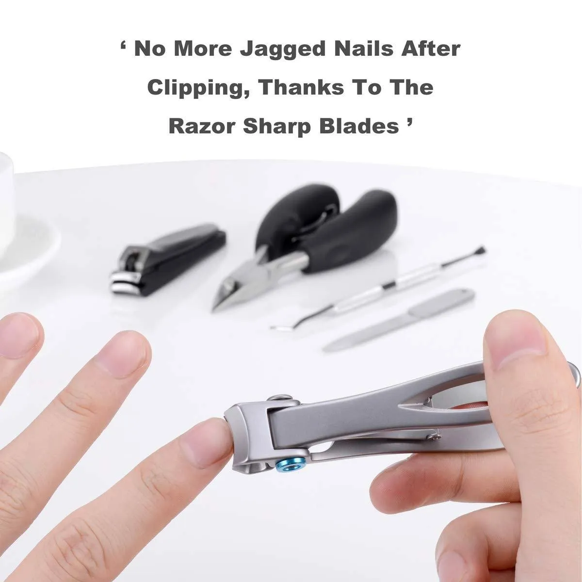 3-Piece: Large Nail Clippers Set