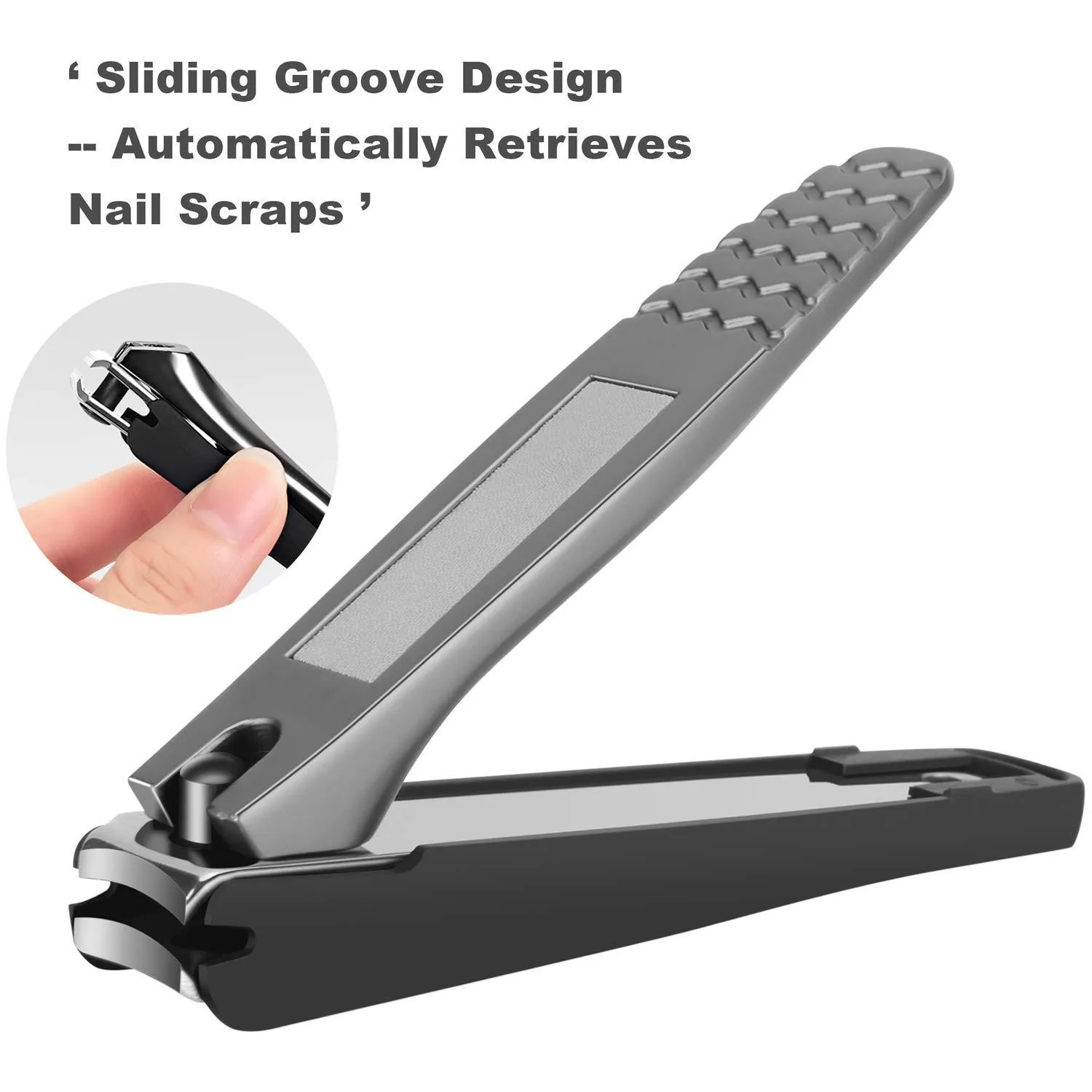 3-Piece: Large Nail Clippers Set