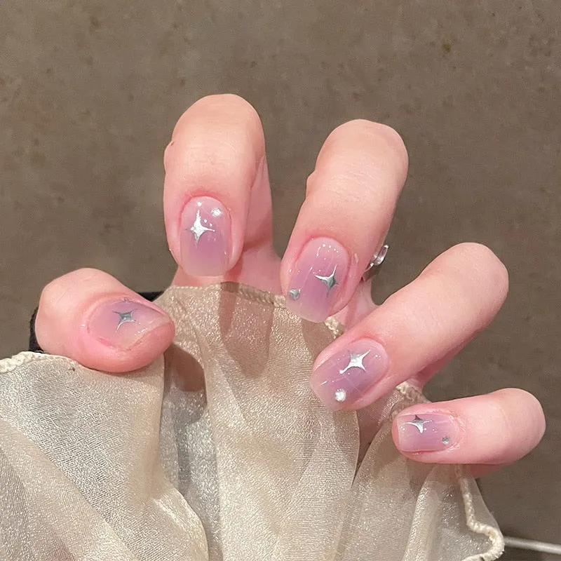 3D Pretty Princess Press On Nails