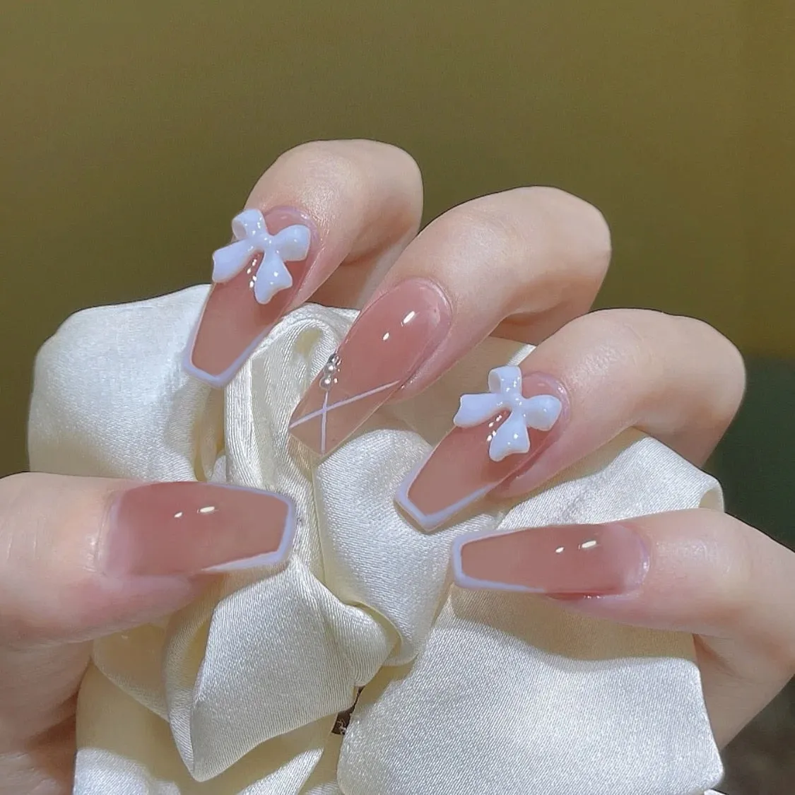 3D Pretty Princess Press On Nails