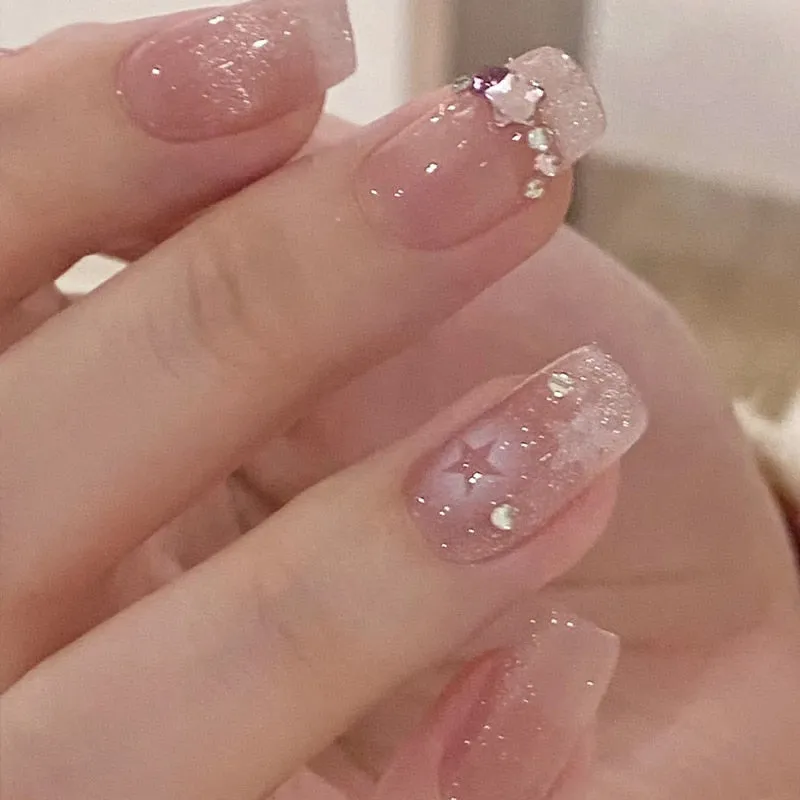 3D Pretty Princess Press On Nails