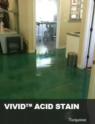 Concrete Acid Stain - Concrete Coatings VIVID