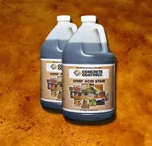 Concrete Acid Stain - Concrete Coatings VIVID