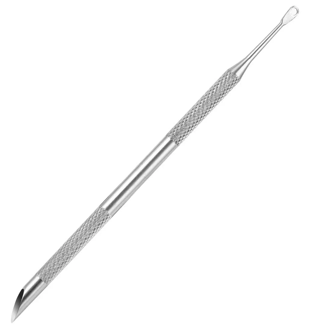 Cuticle Scraper and Pusher Silver