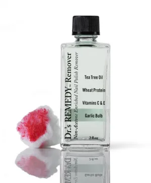 Dr.'s Remedy® RADIANT Remover: Acetone-Free Enriched Nail Polish Remover