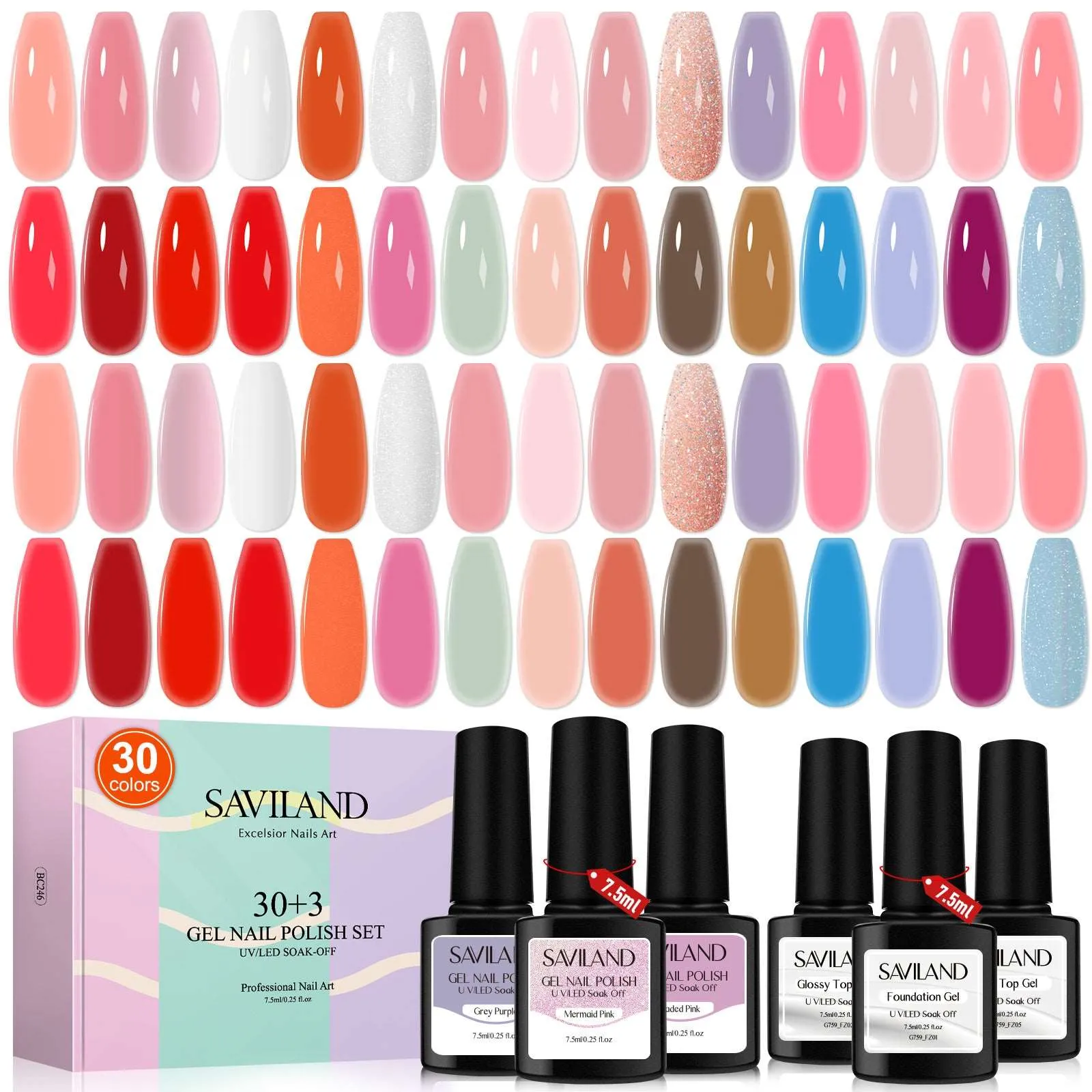 Gel Nail Polish Set