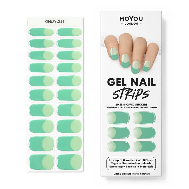 Gel Nail Strip ★ Dress British Think Yiddish