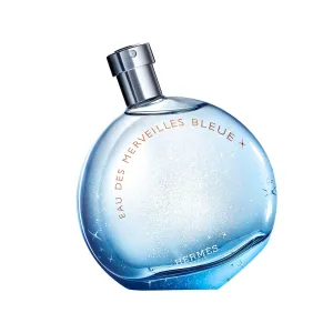 Hermes Eau Des Merveilles Bleue Eau de Toilette Women's Perfume Spray (50ml, 100ml)