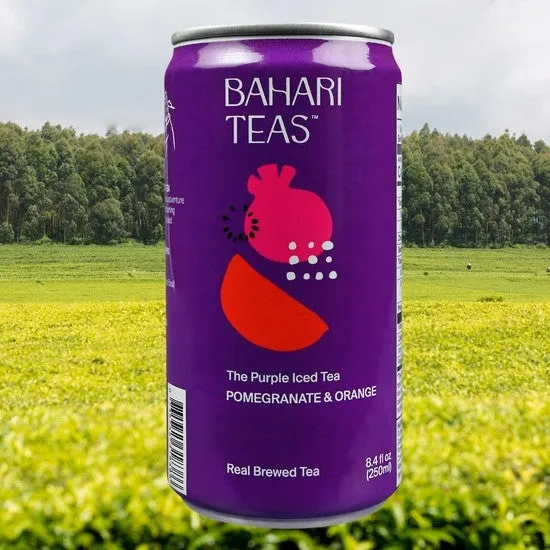 Iced Purple Tea Canned Drink - Pomegranate & Orange