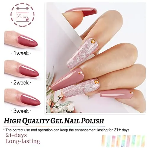 JODSONE 36 PCS Gel Nail Polish Set