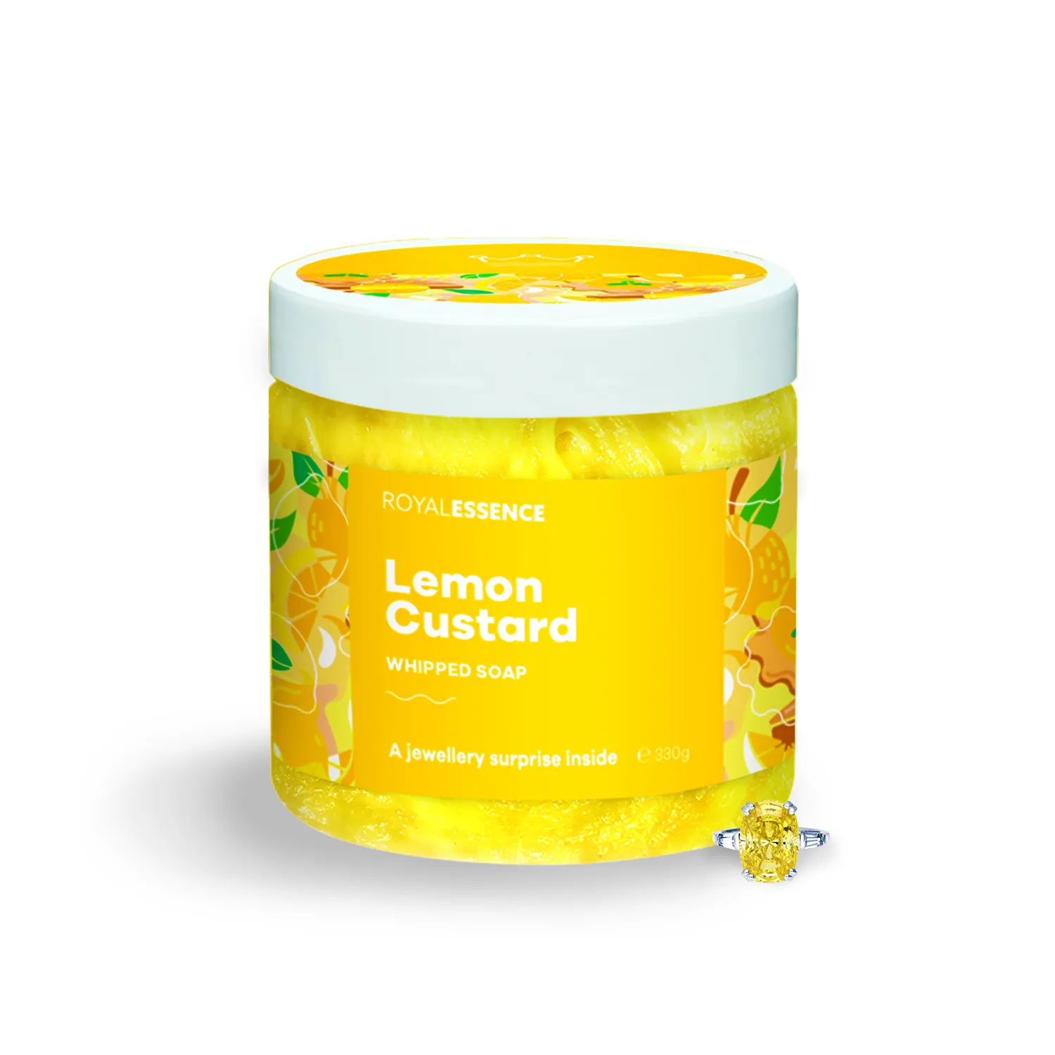 Lemon Custard (Whipped Soap)