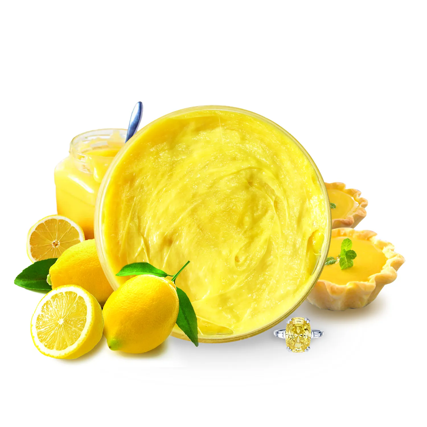 Lemon Custard (Whipped Soap)