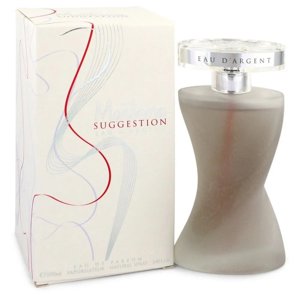 Montana Suggestion Eau d'Argent by Montana Eau De Parfum Spray 3.4 oz for Women