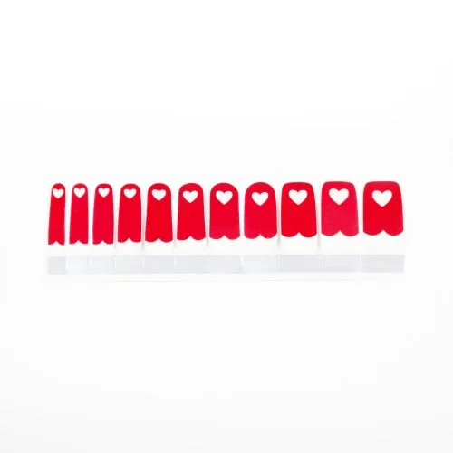 Nail Polish Stickers - Skippy Heart