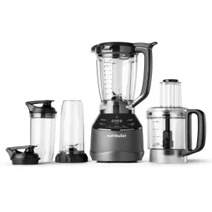 NutriBullet 64oz 1500W Triple Prep 3-Speed Kitchen System Black