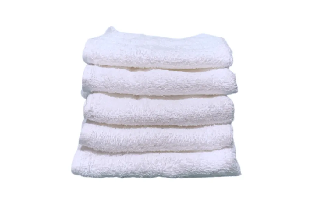 Pack of 5 Cotton Washcloths