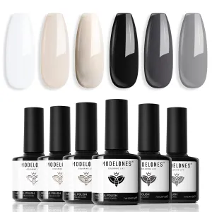 Panda Hug - 6 Shades Gel Nail Polish Set