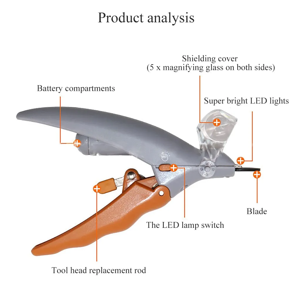 ProSafe Pet LED Nail Clipper