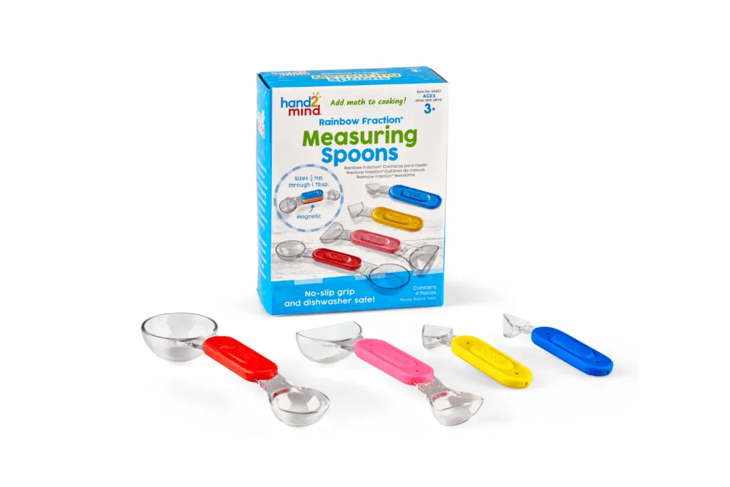 Rainbow Fraction® Measuring Spoons (Set of 4)