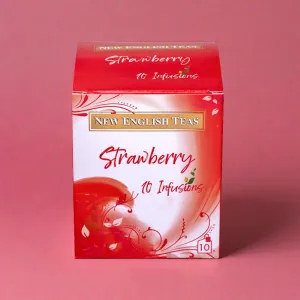 Strawberry Tea 10 Individually Wrapped Teabags