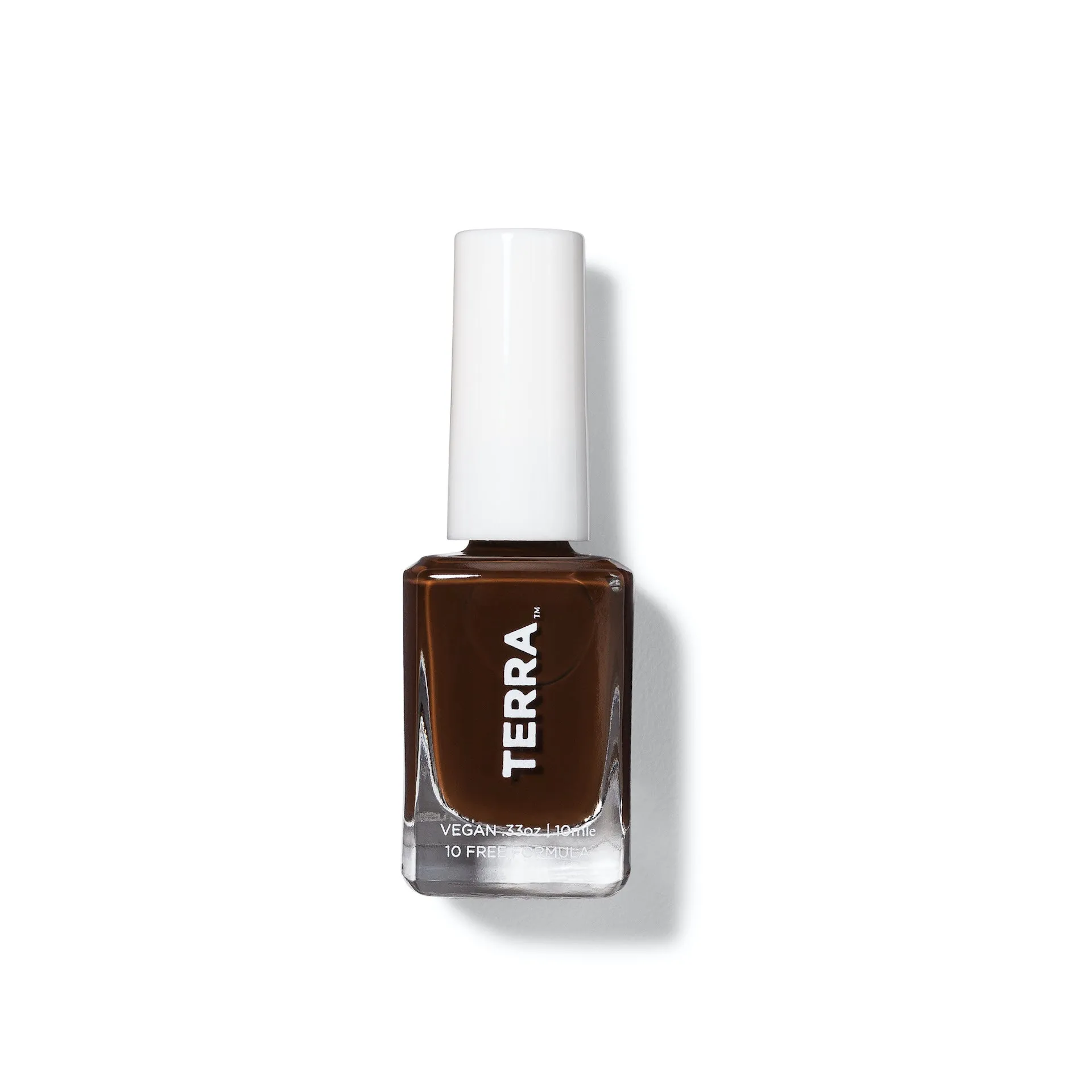 Terra Nail Polish No. 11 Dark Brown