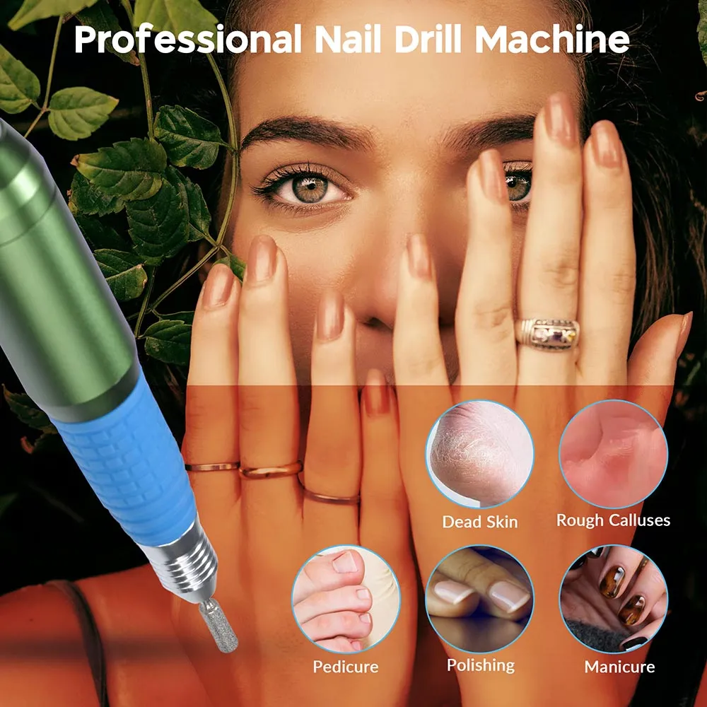 TheLAShop Nails Care Pedicure Electric Nail Drill File Machine Kit