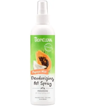 TropiClean Papaya Mist Deodorizing Spray for Pets