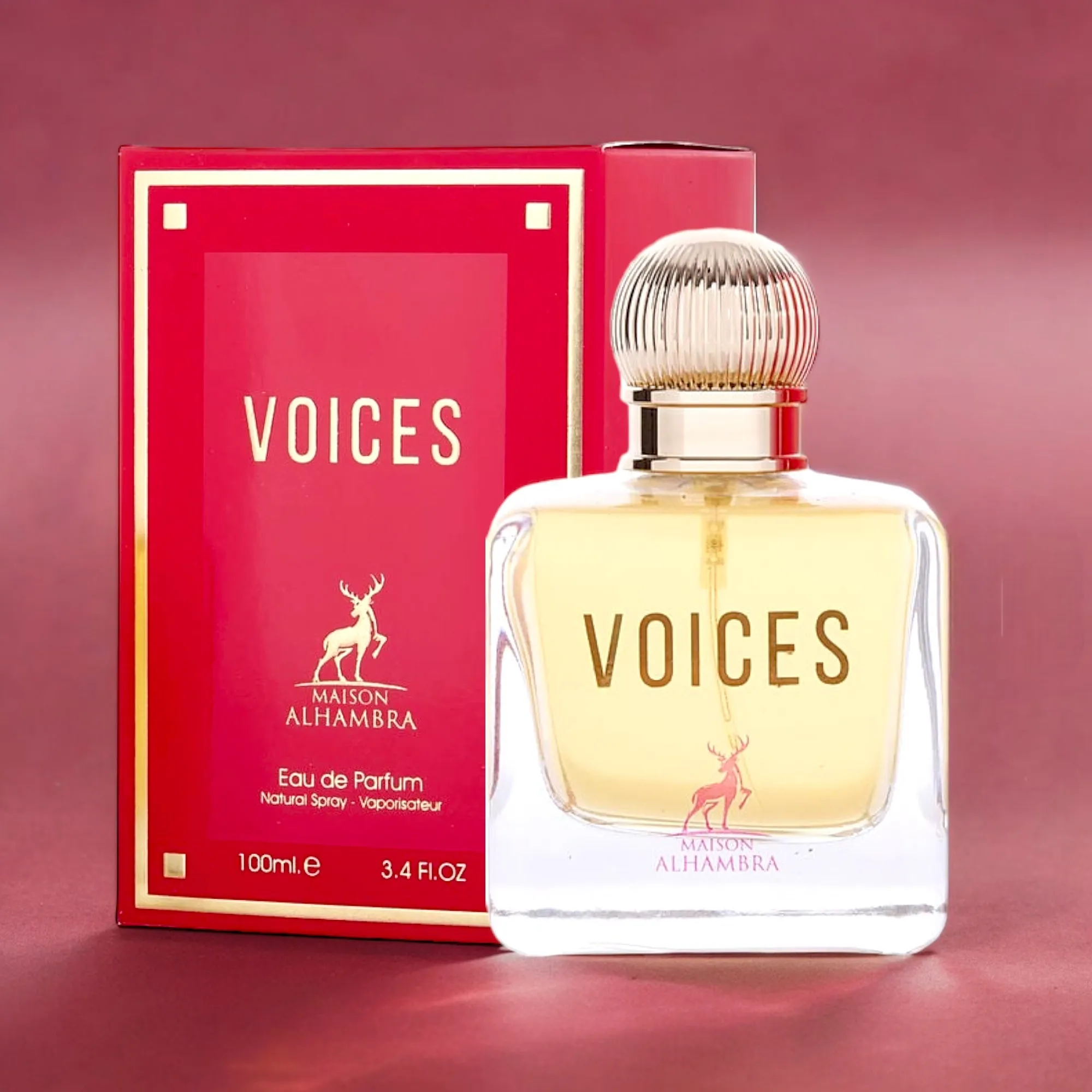 Voices By Maison Alhambra Eau de Parfum 3.4 Oz Unisex