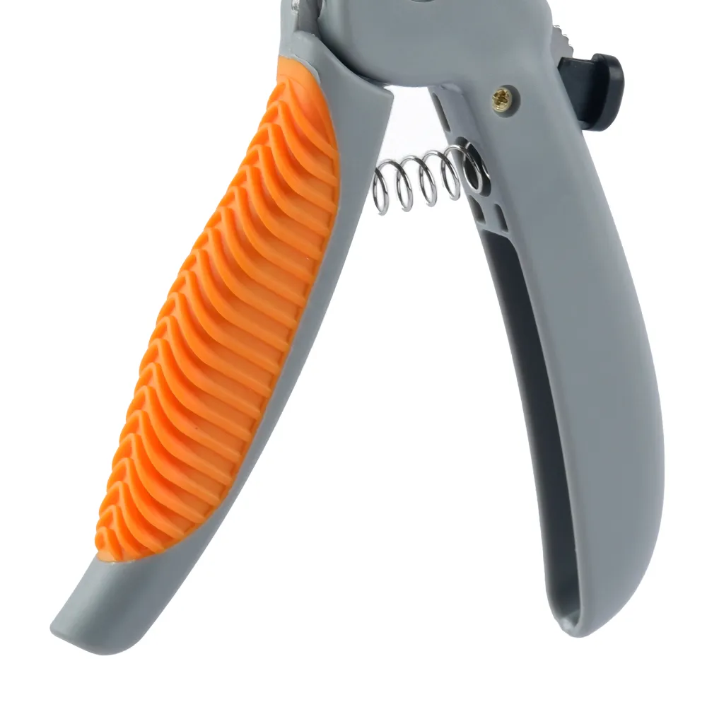 Wahl Powergrip Nail Clipper for Dogs and Cats (Grey/Orange,16cm)